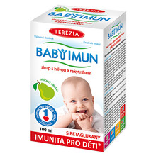 Baby Imun sirup s hlivou a rakytníkom - hruška 100 ml