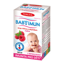 Baby Imun sirup s hlivou a rakytníkom - malina 100 ml