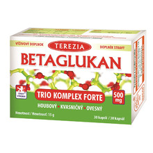Betaglukan Trio Komplex Forte 500 mg 30 kapslí