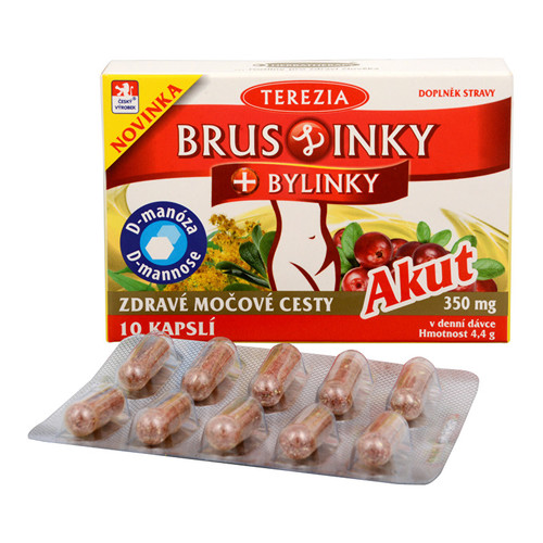 Bruslinky + bylinky AKUT 10 kapsúl