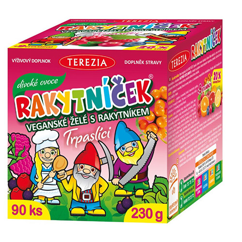 RAKYTNÍČEK veganské želé DIVOKÉ OVOCE 90 ks