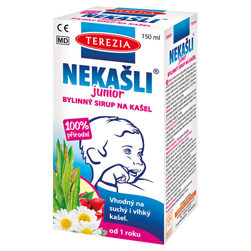 Bylinný sirup na kašel NEKAŠLI junior 150 ml