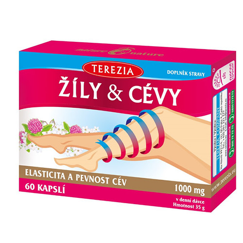 Terezia žily & cievy 60 kapslí