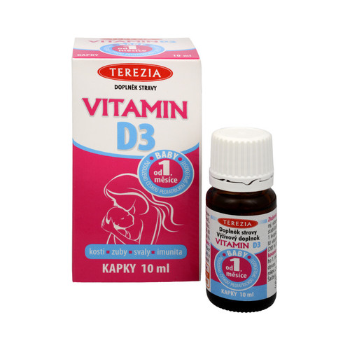 VITAMIN D3 BABY od narodenia 400 IU kvapky 10 ml
