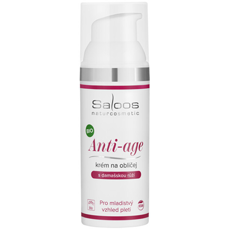 Přírodní anti-age krém s růží