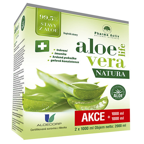 Aloeveralife natura 1000 ml + 1000 ml