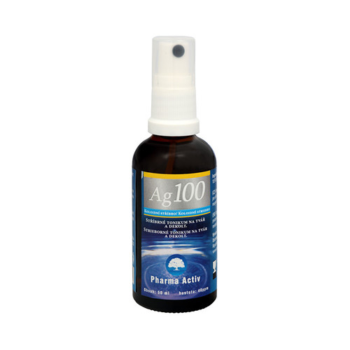 Koloidné striebro Ag100 (40ppm) spray 50 ml
