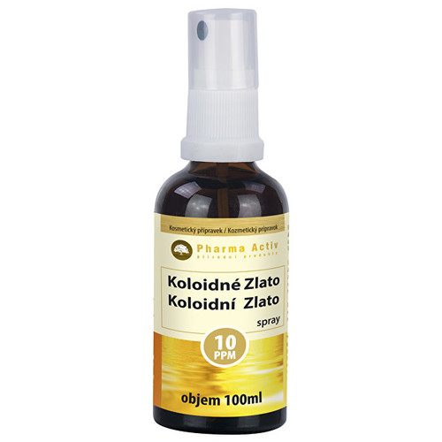 Koloidní zlato 10ppm 100 ml spray – pro VO