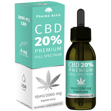 CBD 20% Premium 2000 mg Full Spectrum 10 ml