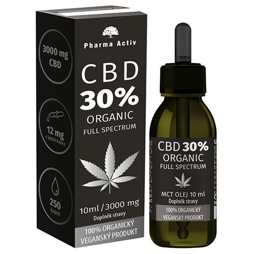 CBD 30% Organic 3000 mg Full Spectrum 10 ml