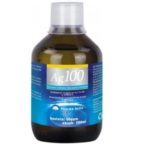 Koloidné striebro Ag100 (50ppm) 300ml