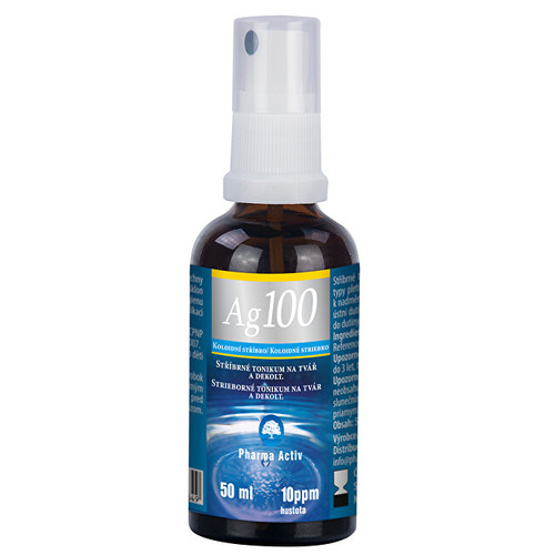 Koloidní stříbro ve spreji Ag100 10ppm 50 ml
