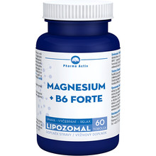 Lipozomálne Magnesium + B6 forte 60 kapsúl