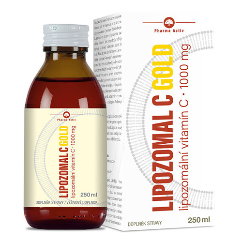 Pharma Activ Lipozomální vitamín C Gold 1000 mg 250 ml