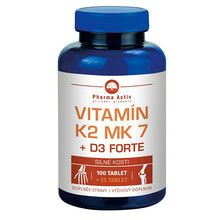 Vitamín K2 MK7 + D3 Forte 1000 IU 125 tablet