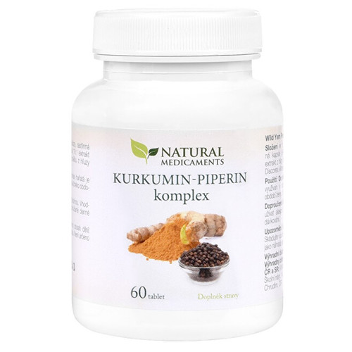Kurkumín-piperín komplex 60 tablet