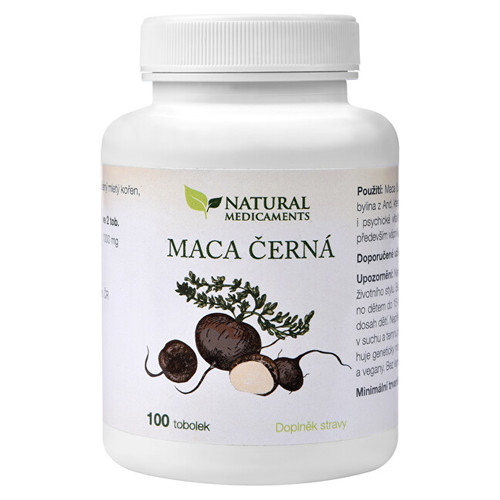 Natural Medicaments Maca černá 100 tob.