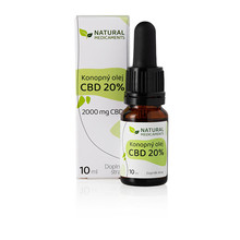 Konopný olej CBD 20% 10 ml