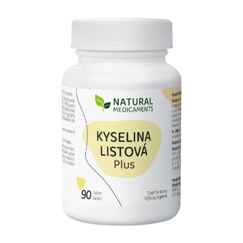 Natural Medicaments Kyselina listová Plus 90 tablet