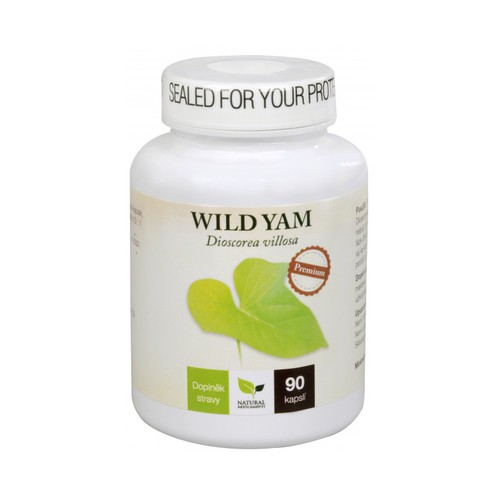 Natural Medicaments Wild Yam Premium 90 kapslí