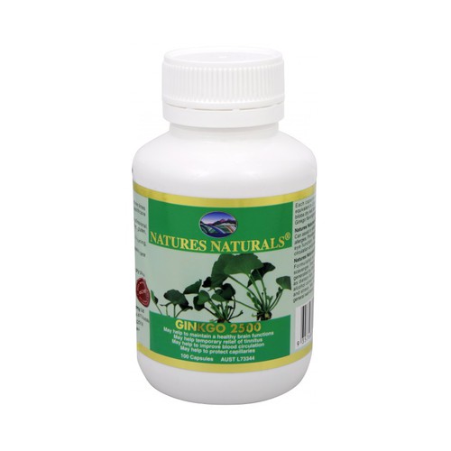 Australian Remedy Ginkgo 2500 mg 100 kapslí