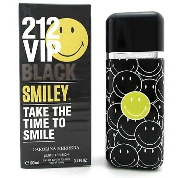 Carolina Herrera 212 VIP Black Smiley pánská parfémovaná voda 100 ml