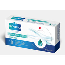 Gyntima Probiotica vaginálne čípky 10 ks