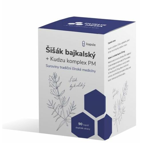 Šišiak bajkalský + Kudzu komplex PM 90 kapsúl