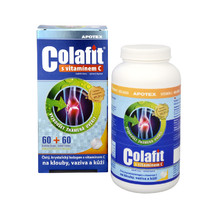Colafit (čistý kolagen) s vitamínem C 60 kostiček + 60 tbl.