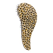 Leopard Yellow - Kartáč na vlasy s rukojetí