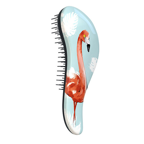 Dtangler Flamingo - Kartáč na vlasy s rukojetí