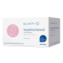 Elasti-Q Kyselina listová 800, 180 tablet