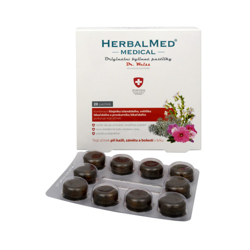 Herbalmed Medical Antivirus Dr. Weiss 20 pastiliek