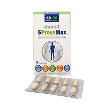 5PreveMax Imunit nukleotidy + betaglukan 60 tbl. + 20 tbl. ZADARMO