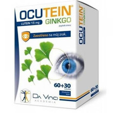 OCUTEIN Ginkgo 45 mg + Luteín 15 mg Da Vinci 60 + 30 toboliek