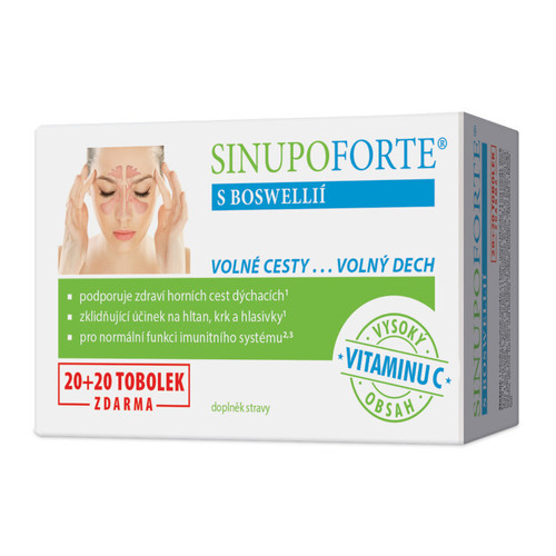 SI NUPO Forte s boswellia 20 + 20 kapsúl