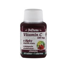 Vitamín C 500 mg s šípky prodloužený účinek 30 tbl. + 7 tbl.ZDARMA