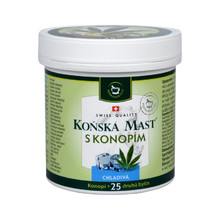 Konská masť chladivá s kanabisom 250 ml