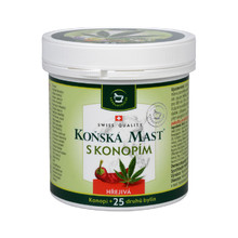 Konská masť hrejivá s kanabisom 250 ml