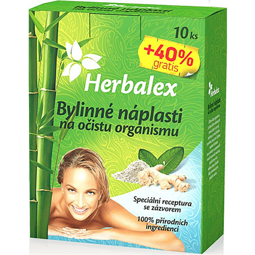 Bylinné náplasti na očistu organizmu 10+40% GRATIS 14 x 9 g