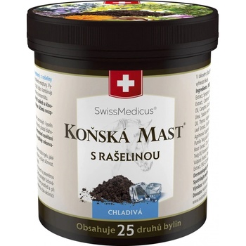 Koňská mast s rašelinou chladivá v plastové dóze 250 ml