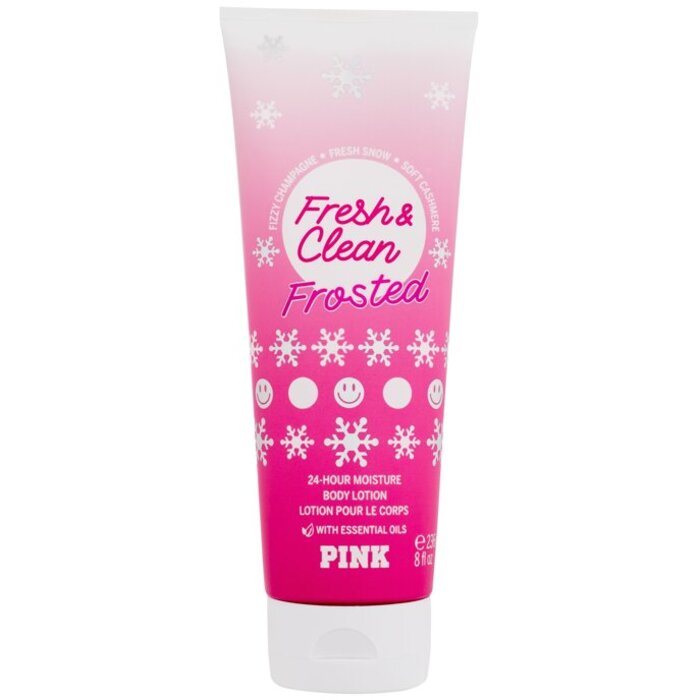 Victoria´s Secret Pink Fresh & Clean Frosted Tělové mléko 236 ml