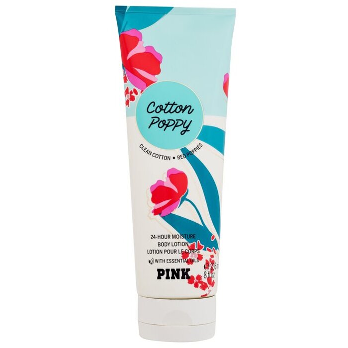 Victoria´s Secret Pink Cotton Poppy Tělové mléko 236 ml