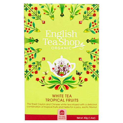 Bílý čaj s tropickým ovocem 20 sáčků