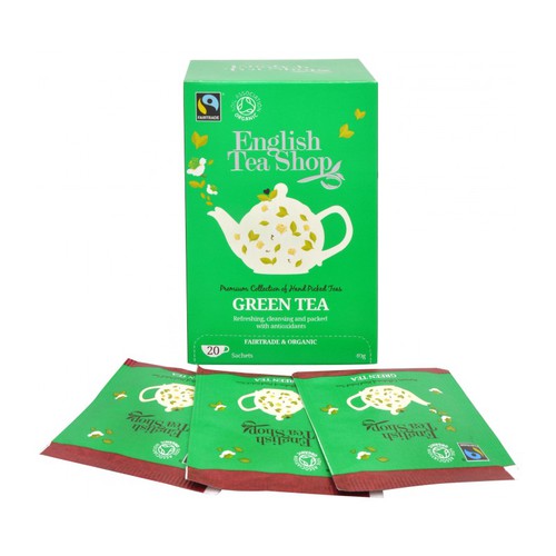 Čistý zelený čaj BIO 20 sáčkov