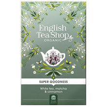 Bílý čaj, matcha a skořice 20 sáčků