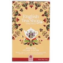 Bílý čaj s liči a kakaem 20 sáčků