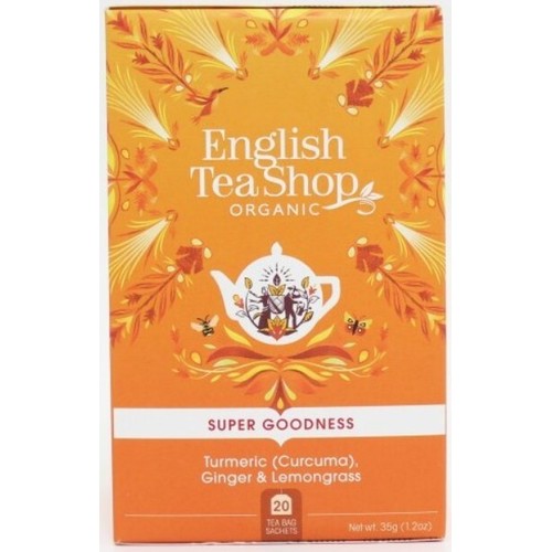 Kurkuma, zázvor a citrónová tráva BIO 20 vrecúšok