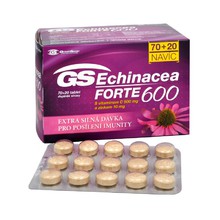 GS Echinacea FORTE 600 70 tbl. + 20 tbl. ZDARMA