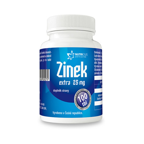 Zinek EXTRA 25 mg 100 tbl.